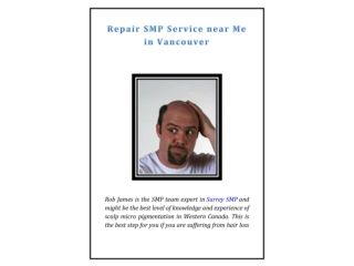Repair SMP Service Near Me in Vancouver