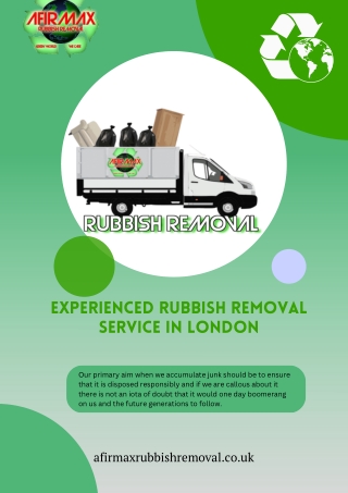 Afirmax Rubbish Removal London