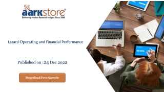 Lazard Operating and Financial Performance