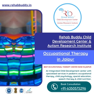 Occupational Therapy in Jaipur - Call Now 8619444026