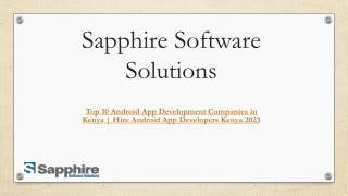 Top 10 Android App Development Companies in Kenya  Hire Android App Developers Kenya 2023