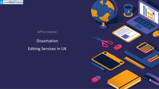 Affordable Dissertation Editing Service in UK