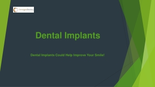 Dental Implants Toronto - Fill up the gaps in your Smile!