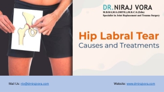 Hip Labral Tear Symptoms Causes and Treatments | Dr Niraj Vora