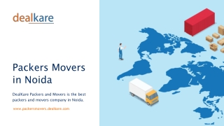 Best Packers and Movers in Noida | DealKare