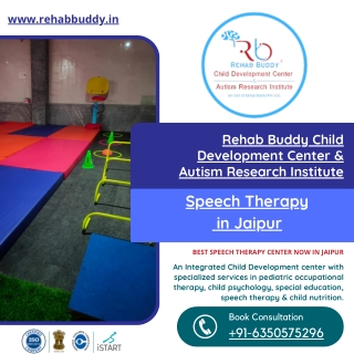 Speech Therapy in Jaipur - Call Now 8619444026
