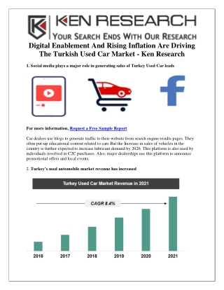 Online Used Car Dealers In Turkey - Ken Research