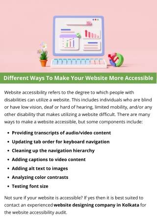 Different Ways To Make Your Website More Accessible