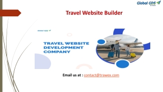 Travel Website Builder