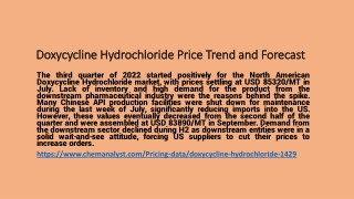 Doxycycline Hydrochloride Prices online