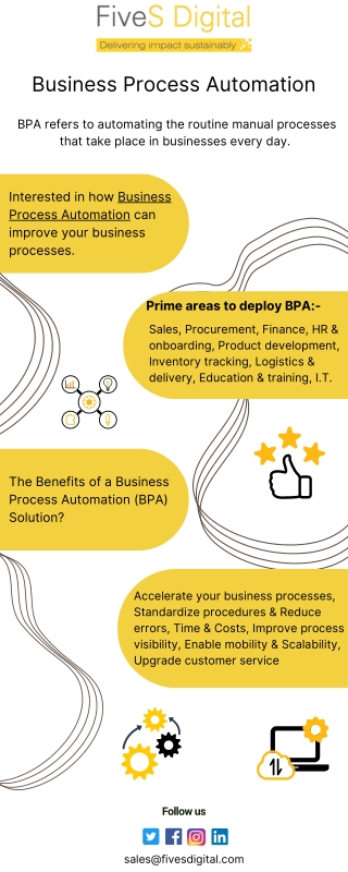 Business process automation - FiveS Digital