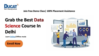 Grab the best Data Science course in Delhi- Join Now