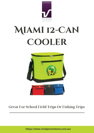 Order Custom Insulated Cooler Bags | Vivid Promotions