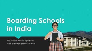 Boarding Schools