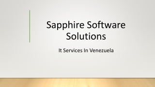 It Services In Venezuela