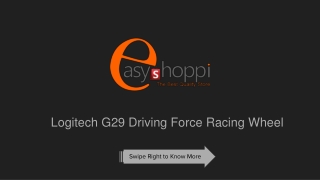 Buy Logitech G29 Driving Force Racing Wheel at Best Price