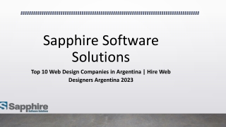 Top 10 Web Design Companies in Argentina-Hire Web Designers Argentina 2023