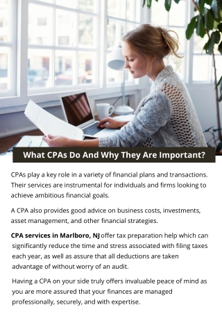 What CPAs Do And Why They Are Important?