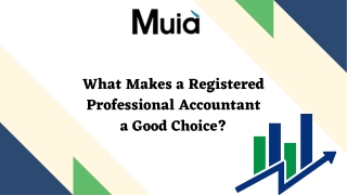 What Makes a Registered Professional Accountant a Good Choice?