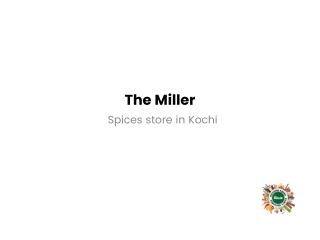 Spices store in Kochi