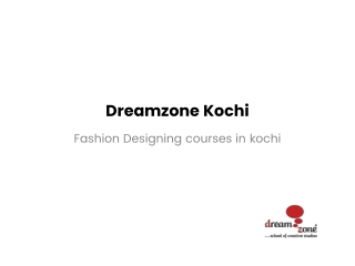 Fashion Designing courses in kochi