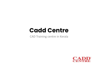 CAD Training centre in Keral