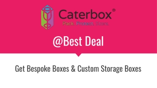 Buy Best plastic box divider inserts online from Caterbox at best prices