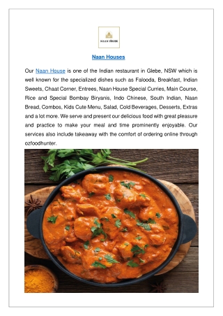 Grab Up to 10% offer- Naan Houses Glebe– Order Now