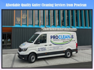 Affordable Quality Gutter Cleaning Services from Proclean