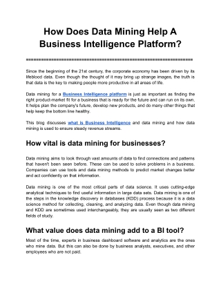 How Does Data Mining Help A Business Intelligence Platform_  (1)