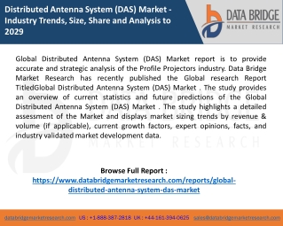 Distributed Antenna System (DAS) Market report
