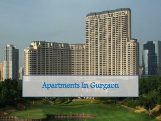 Apartments in Prime Location for Sale In Gurgaon