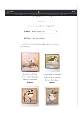 Framed Giclee