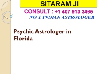 Psychic Astrologer in Florida