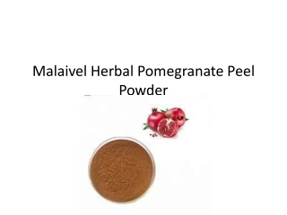 Pomegranate Peel Powder