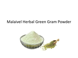 Green Gram Powder