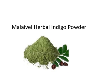 Indigo Powder