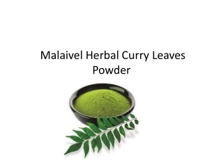 Curry Leaves Powder