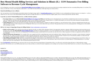 Mental Health Billing Services in Illinois (1)