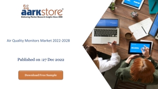 Air Quality Monitors Market 2022-2028