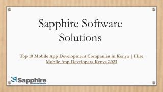 Top 10 Mobile App Development Companies in Kenya  Hire Mobile App Developers Kenya 2023