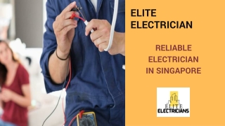 How Do I Look For A Reliable Electrician In Singapore ?