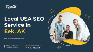 Local USA SEO Service in Eek, AK