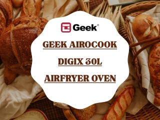 GEEK AIROCOOK DIGIX AIRFRYER