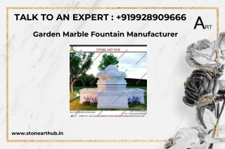 Garden Marble Fountain Manufacturer - Call Now 9928909666