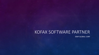 The Top Kofax Software Partner In USA | Kofax Technology Partner