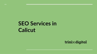SEO Services in Calicut | SEO Company