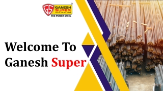 TMT Steel Bars Manufacturing Company in Muzaffarpur - Ganesh Super