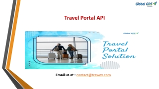 Travel Portal API