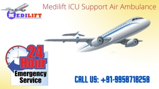 Book Medilift Air Ambulance in Patna and Chennai with Best Medical Team at Right Charge